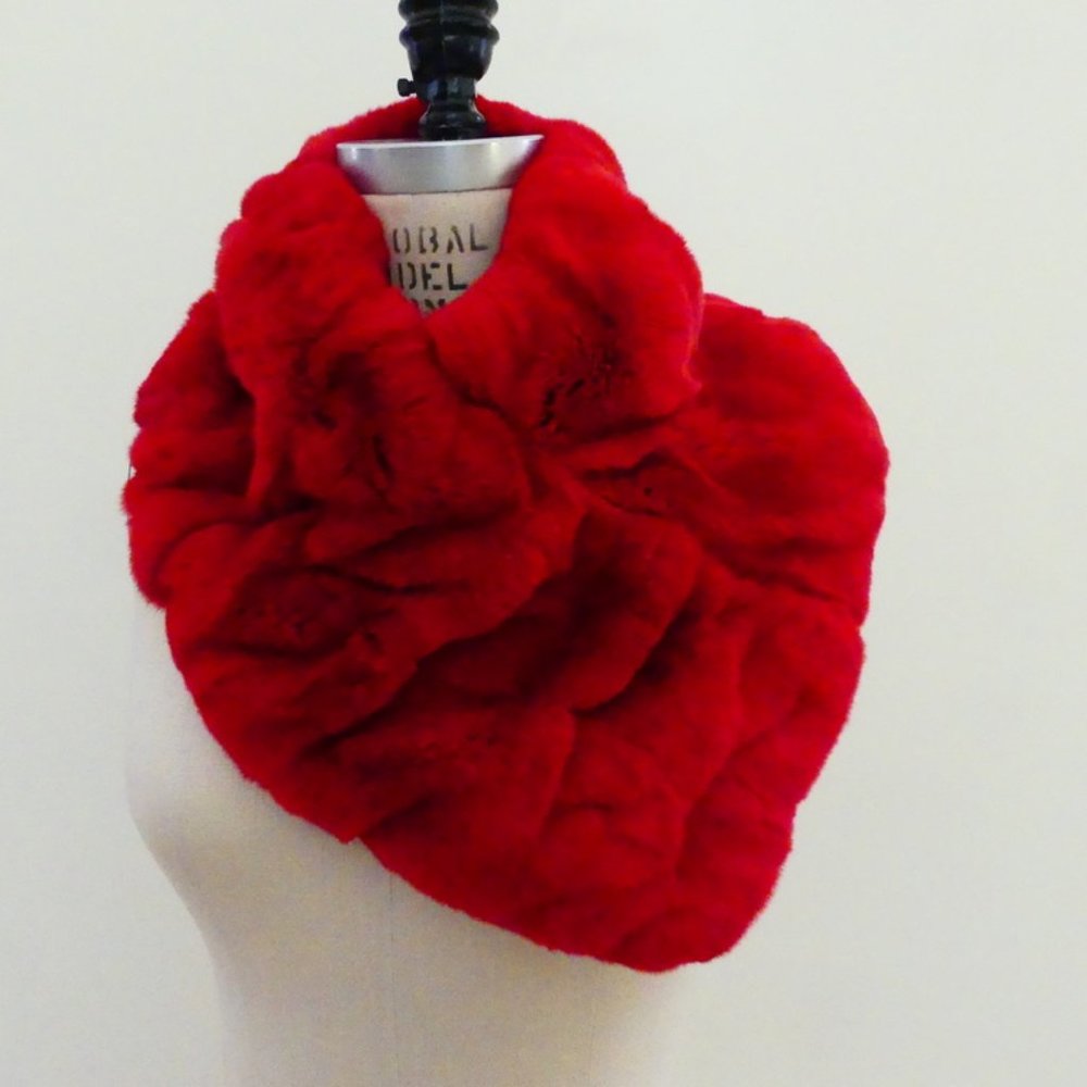 Armani fur collar